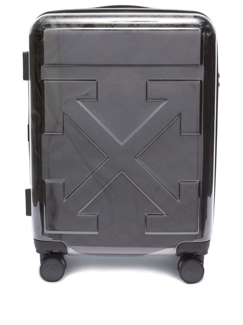 Grey "for Travel" Suitcase