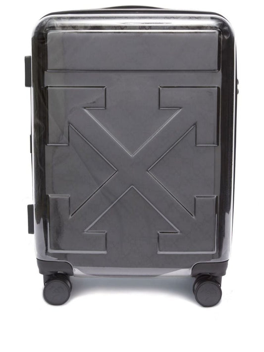 Grey "for Travel" Suitcase