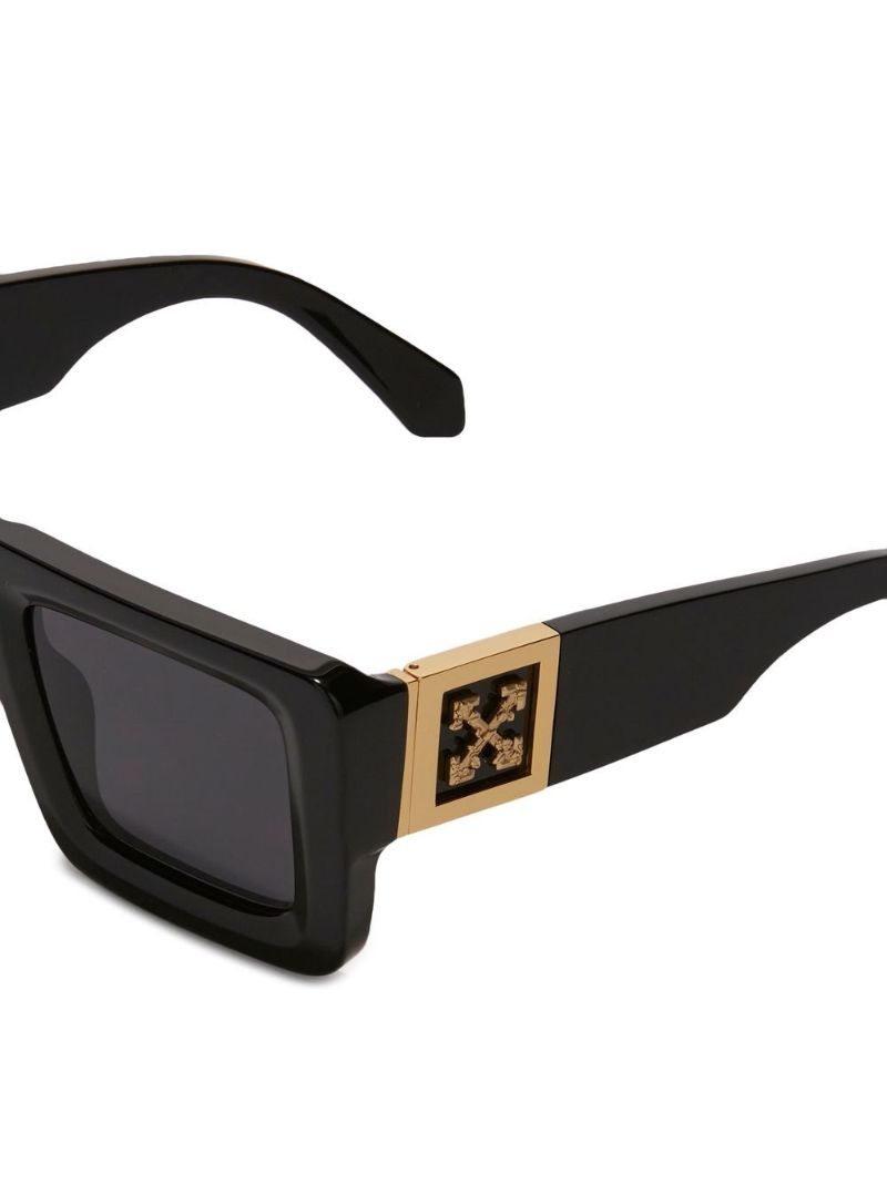 Black Arrows Square Sunglasses