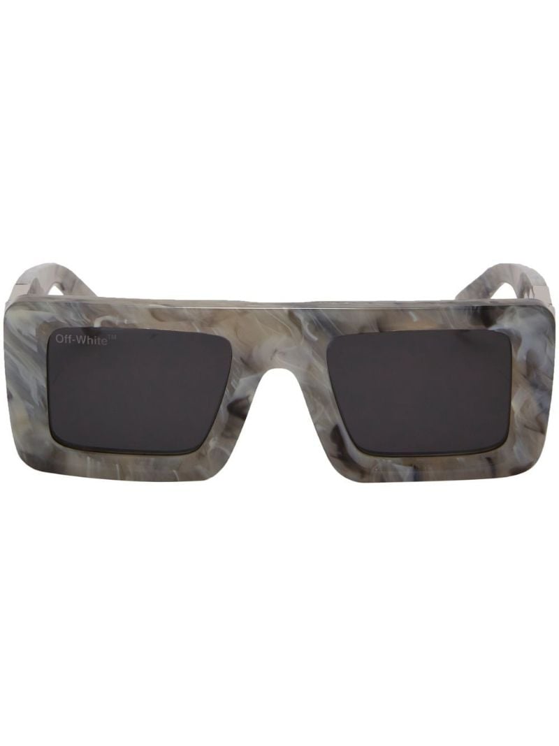 Grey Leonardo Square Sunglasses