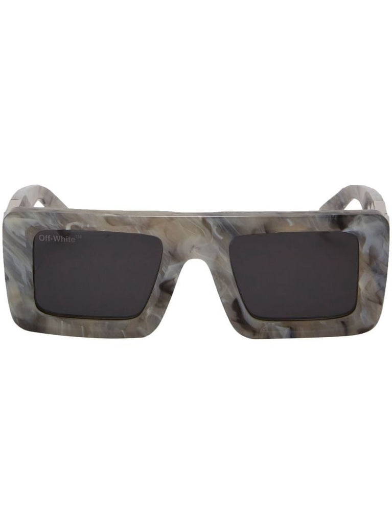 Grey Leonardo Square Sunglasses