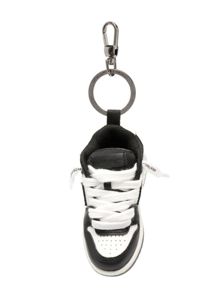 Black Ooo Sneaker Charm Keyring