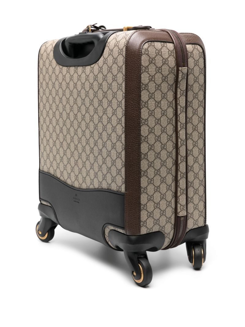 Beige Gg Canvas Cabin Suitcase