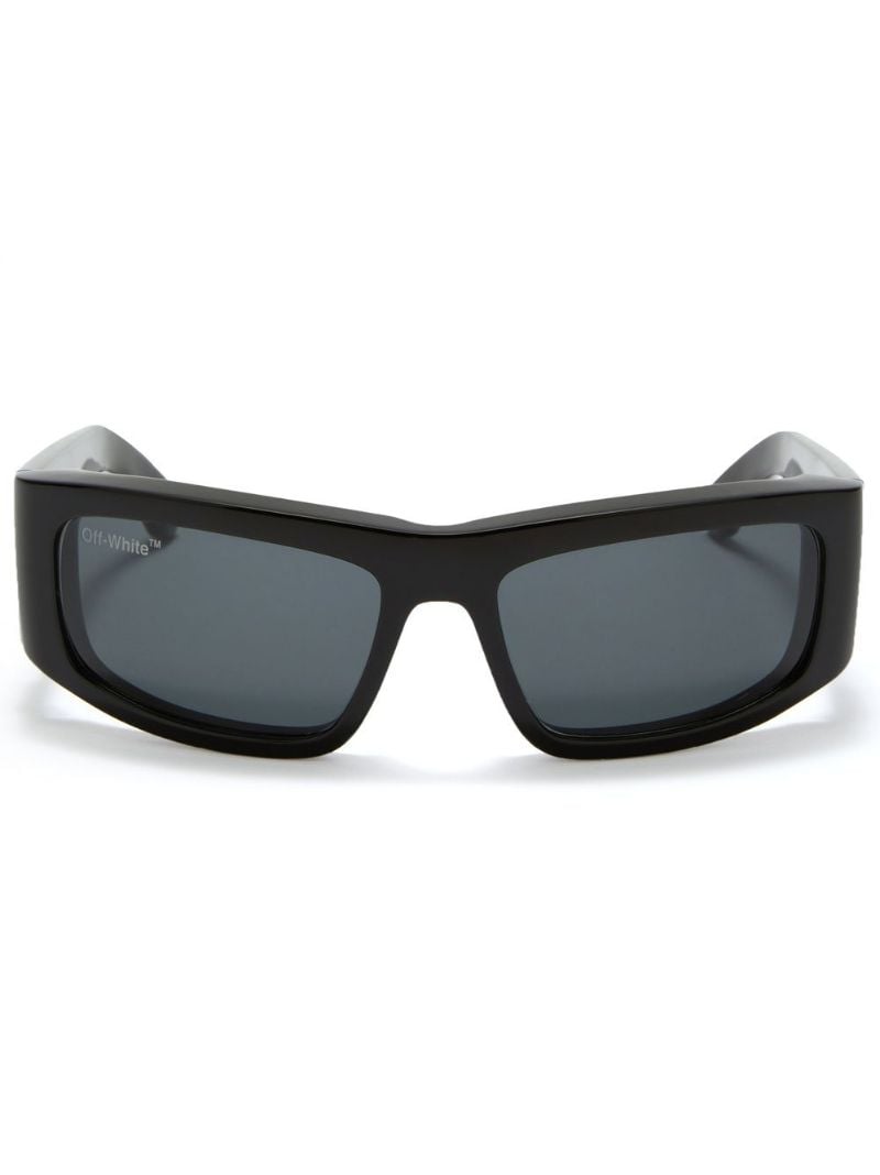 Black Joseph Rectangle Sunglasses