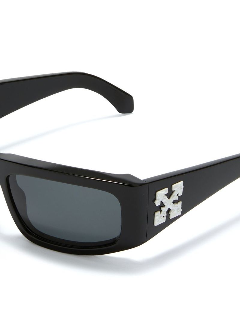 Black Joseph Rectangle Sunglasses