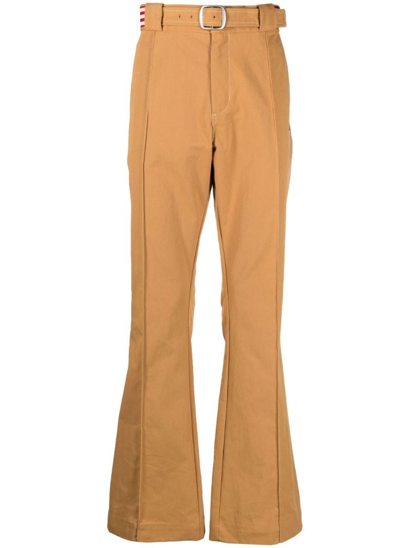X Wales Bonner Orange Chino Trousers