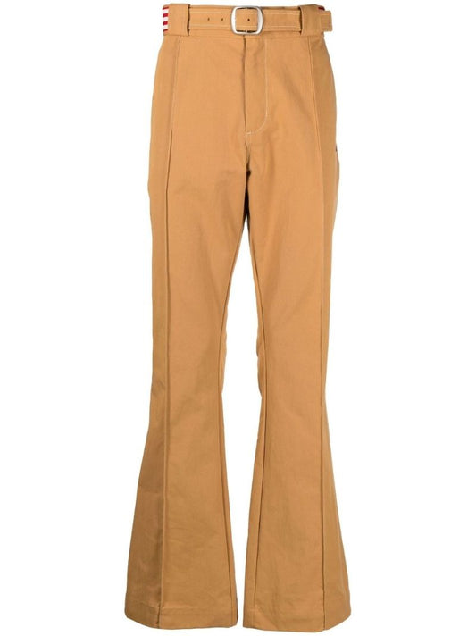 X Wales Bonner Orange Chino Trousers