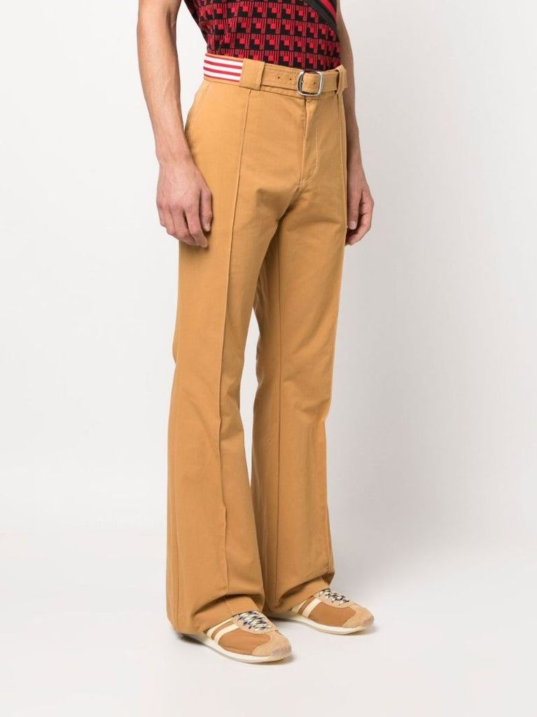 X Wales Bonner Orange Chino Trousers