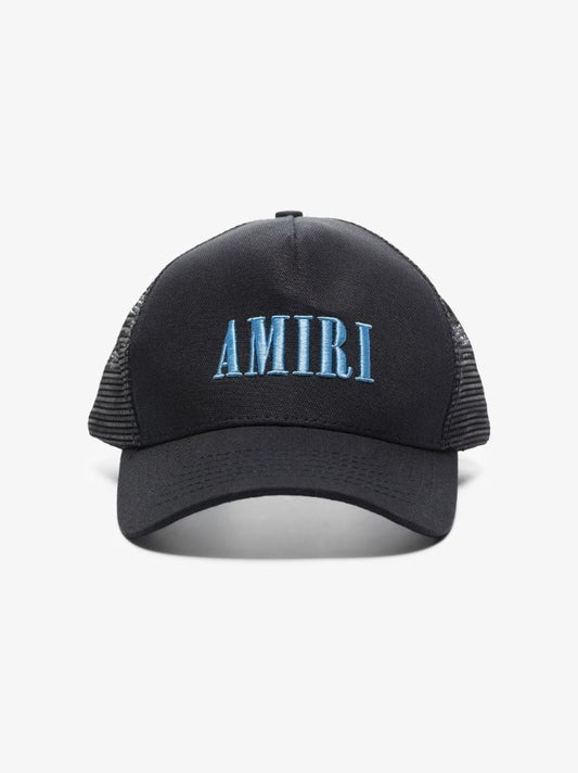 Black Logo Trucker Cap