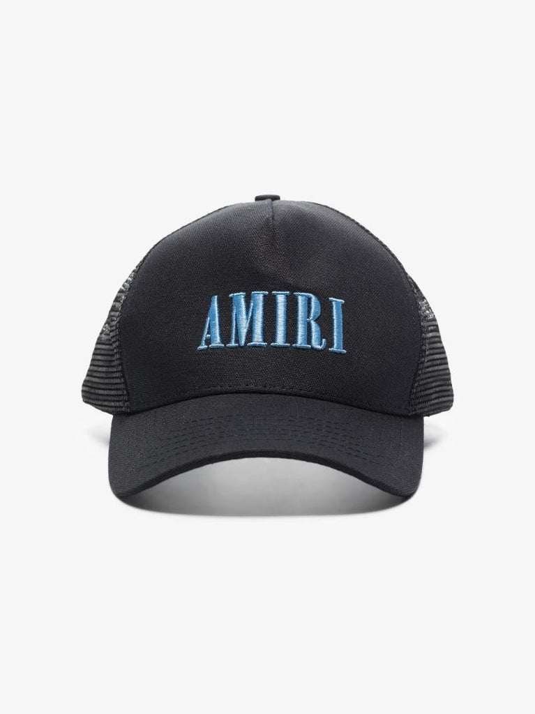 Black Logo Trucker Cap