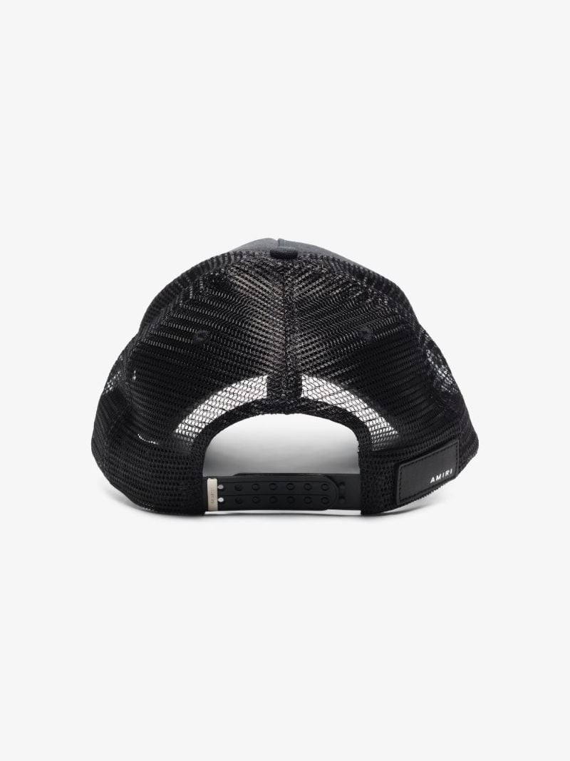 Black Logo Trucker Cap