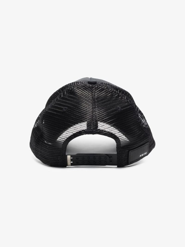 Black Logo Trucker Cap