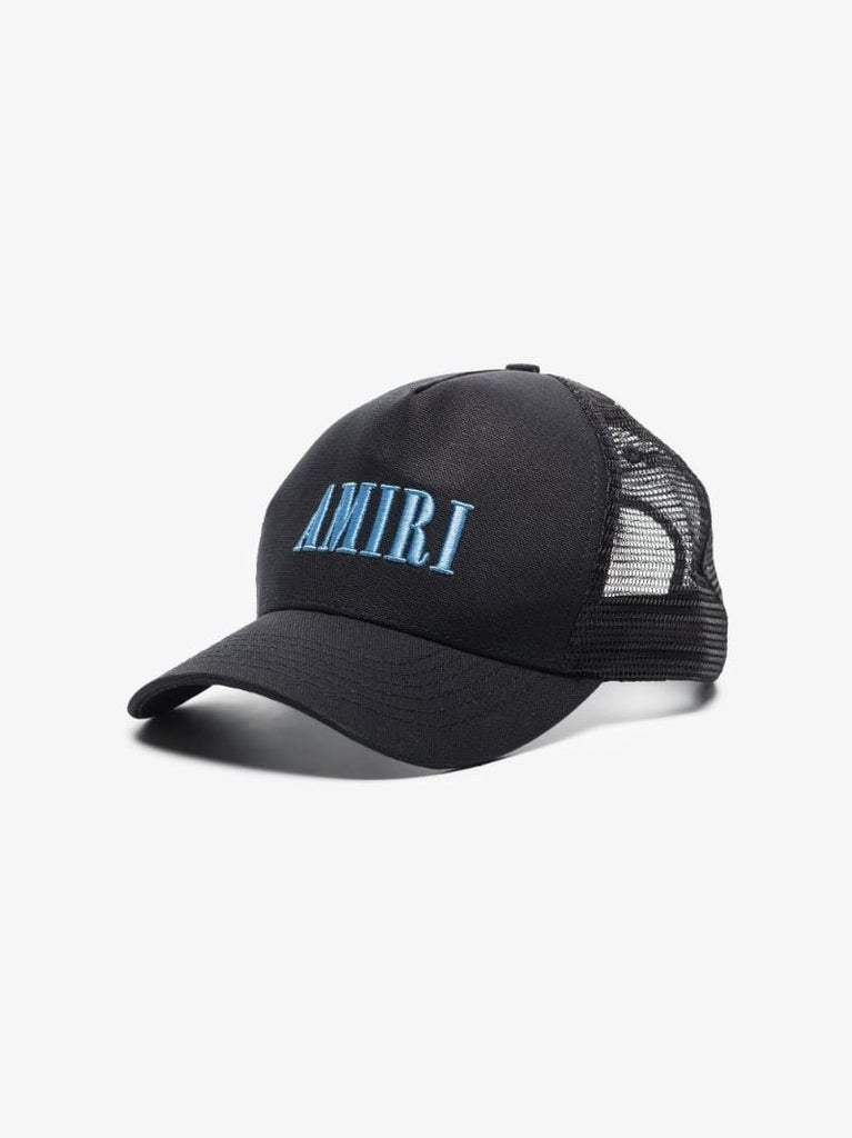 Black Logo Trucker Cap