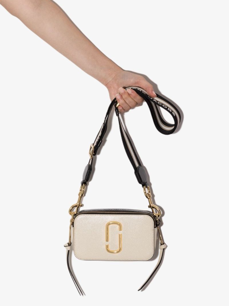 Cream the Snapshot Leather Cross Body Bag