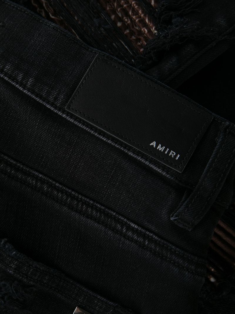 Black Mxi Bandana Skinny Jeans