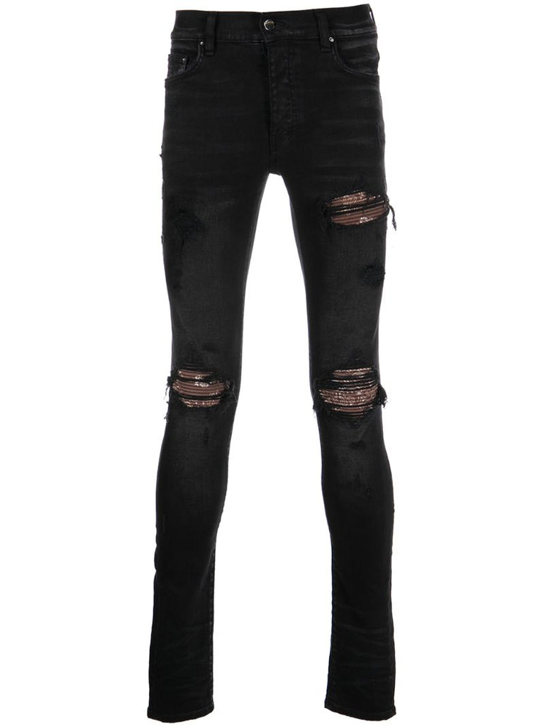 Black Mxi Bandana Skinny Jeans
