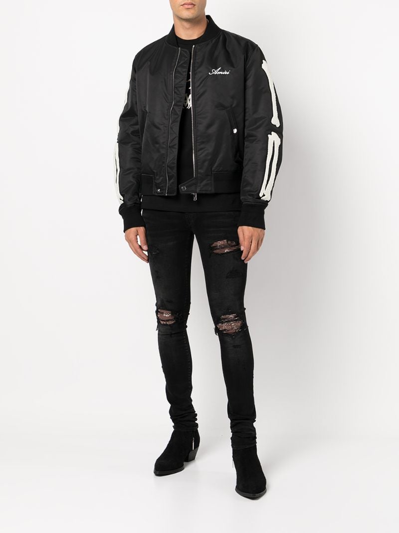 Black Mxi Bandana Skinny Jeans