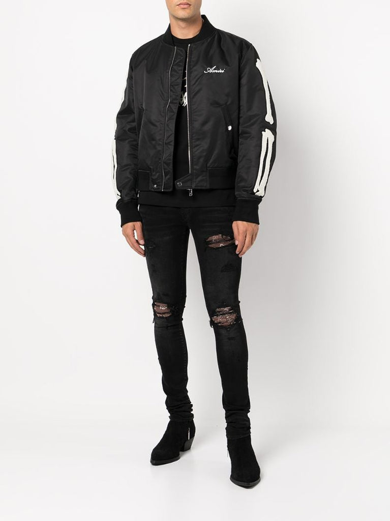 Black Mxi Bandana Skinny Jeans
