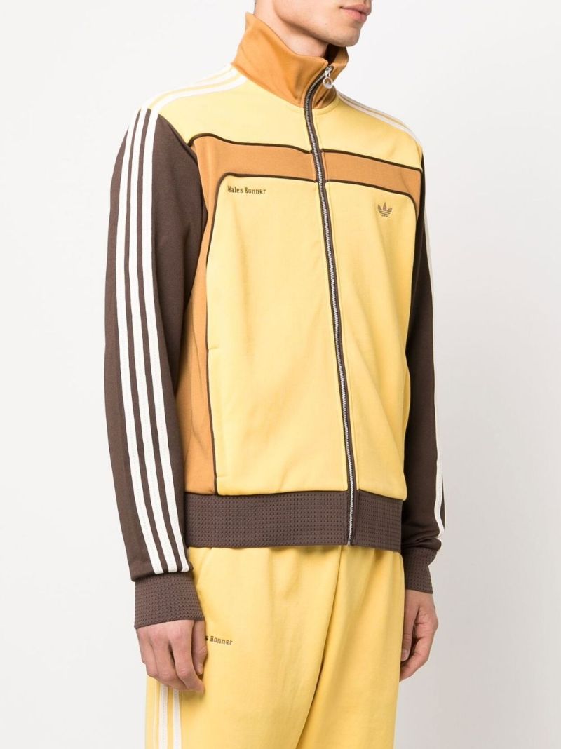 X Wales Bonner Yellow Panelled Track Jacket