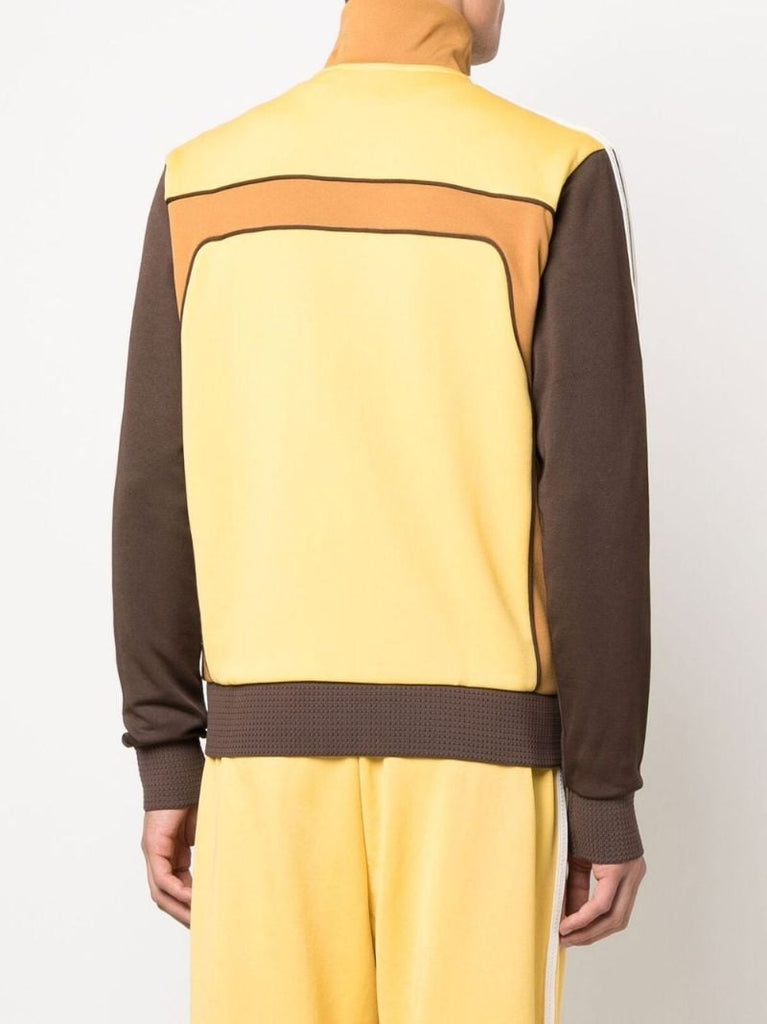 X Wales Bonner Yellow Panelled Track Jacket