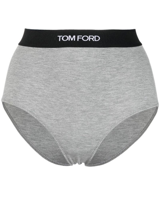 Grey Logo Waistband Briefs