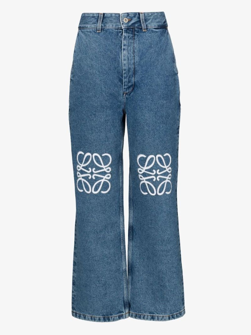 Blue Anagram Straight Leg Jeans