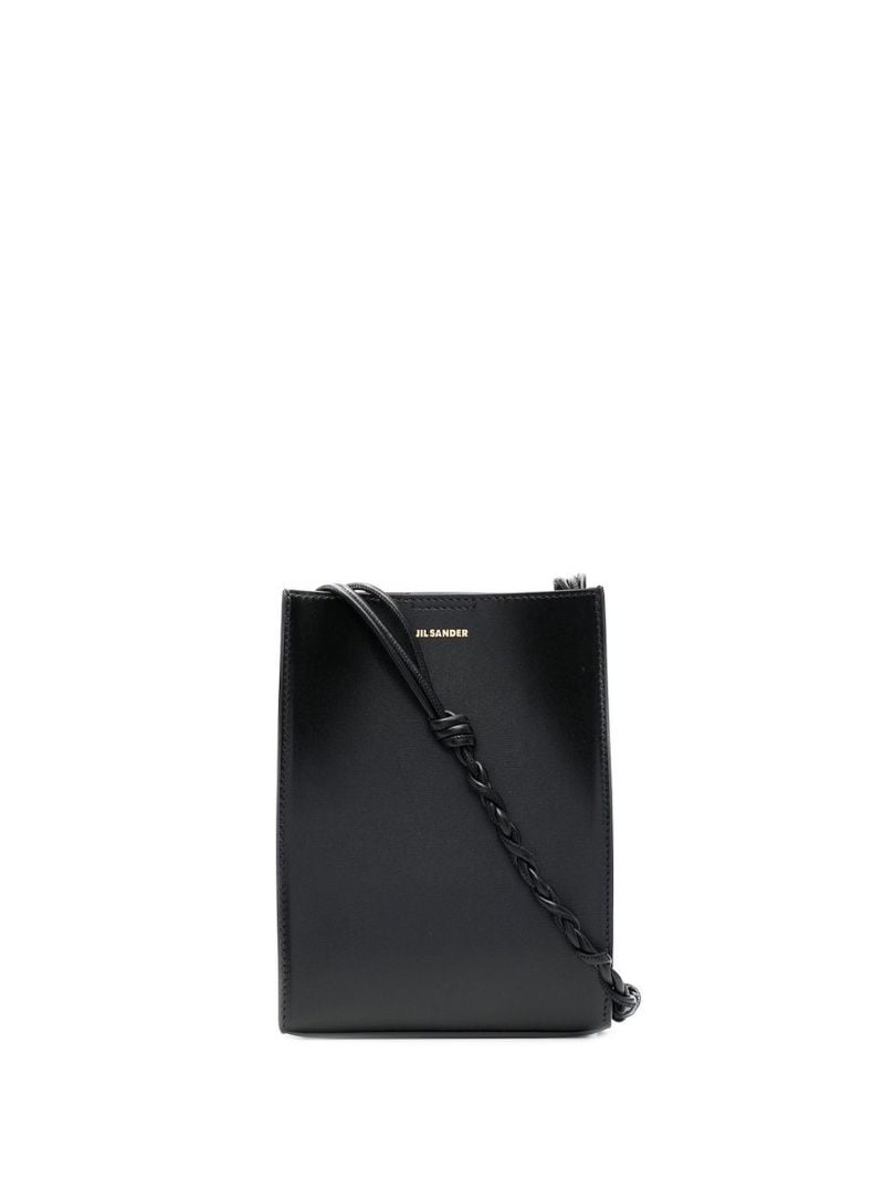 Black Tangle Small Leather Shoulder Bag