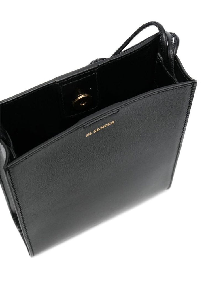 Black Tangle Small Leather Shoulder Bag
