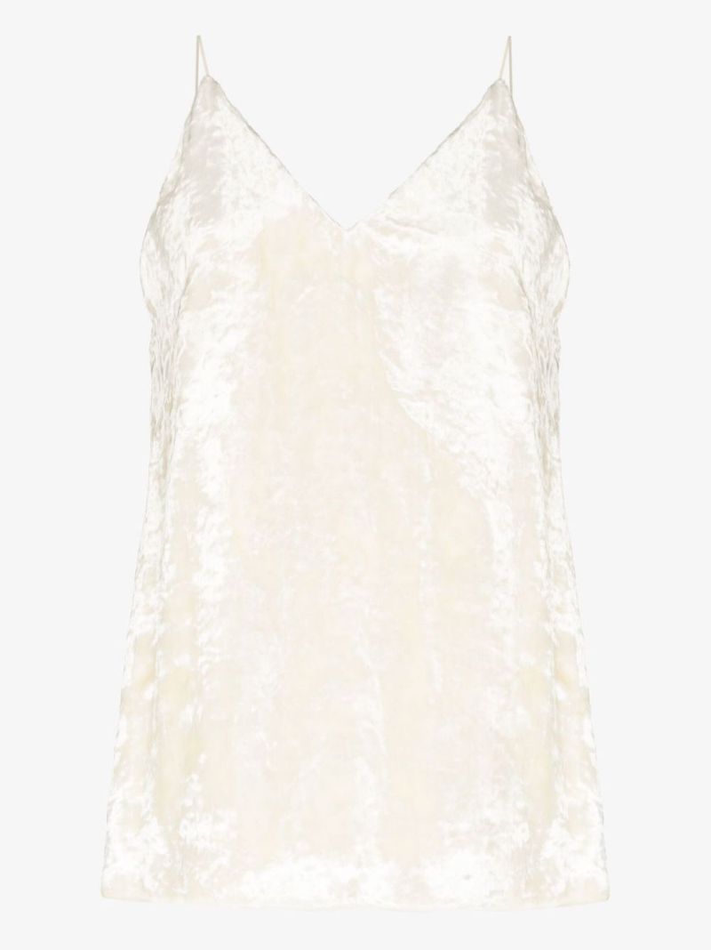 Neutral V-neck Camisole Top