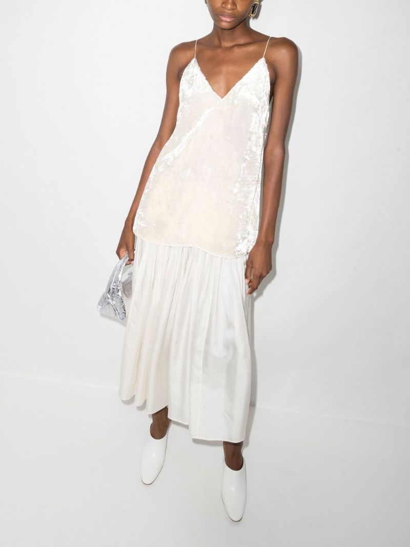 Neutral V-neck Camisole Top