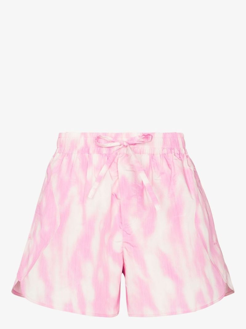 Pink Tie-dye Shorts
