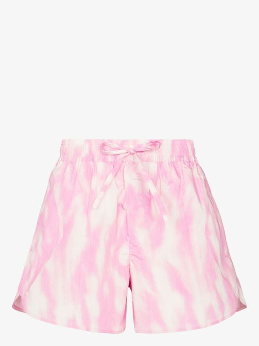Pink Tie-dye Shorts