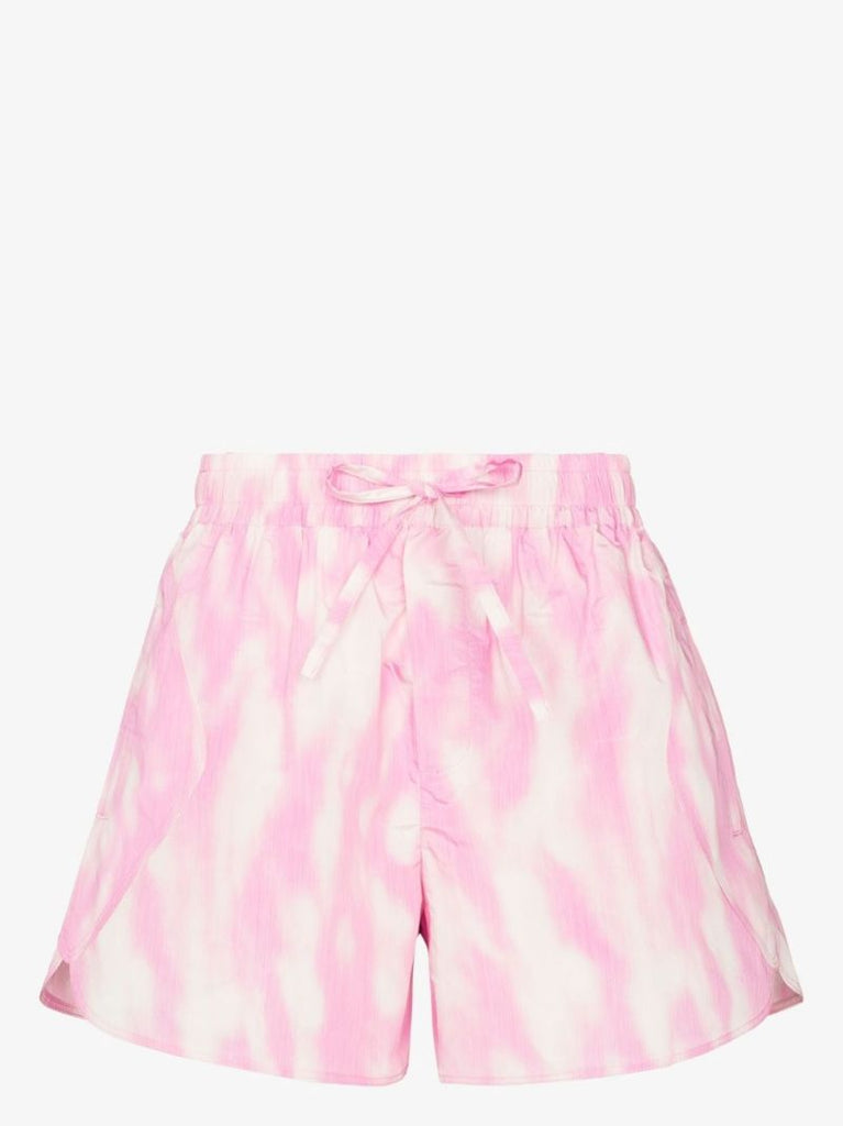 Pink Tie-dye Shorts