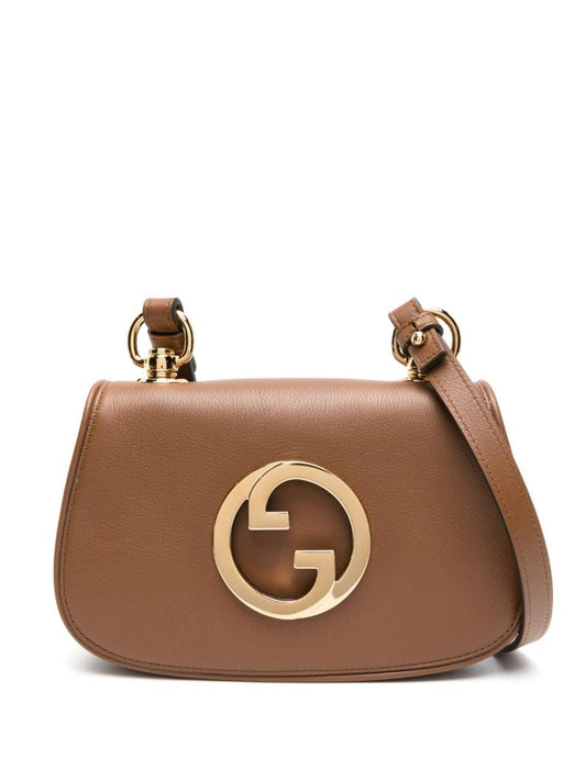 Brown Blondie Mini Leather Shoulder Bag