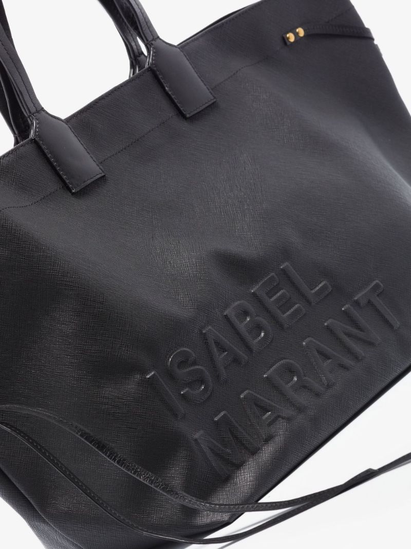 Black Wydra Large Tote Bag