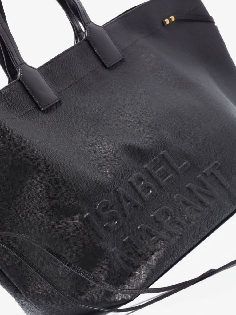 Black Wydra Large Tote Bag