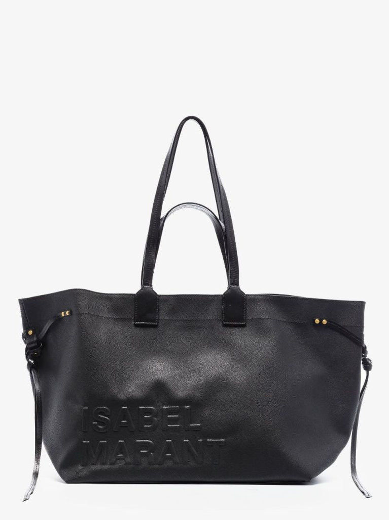 Black Wydra Large Tote Bag