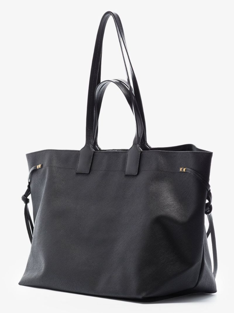 Black Wydra Large Tote Bag