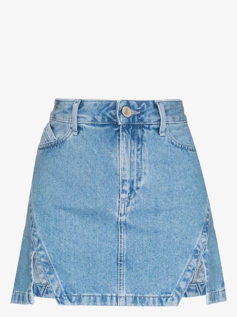 Lula Denim Mini Skirt