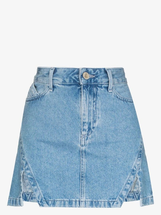 Lula Denim Mini Skirt