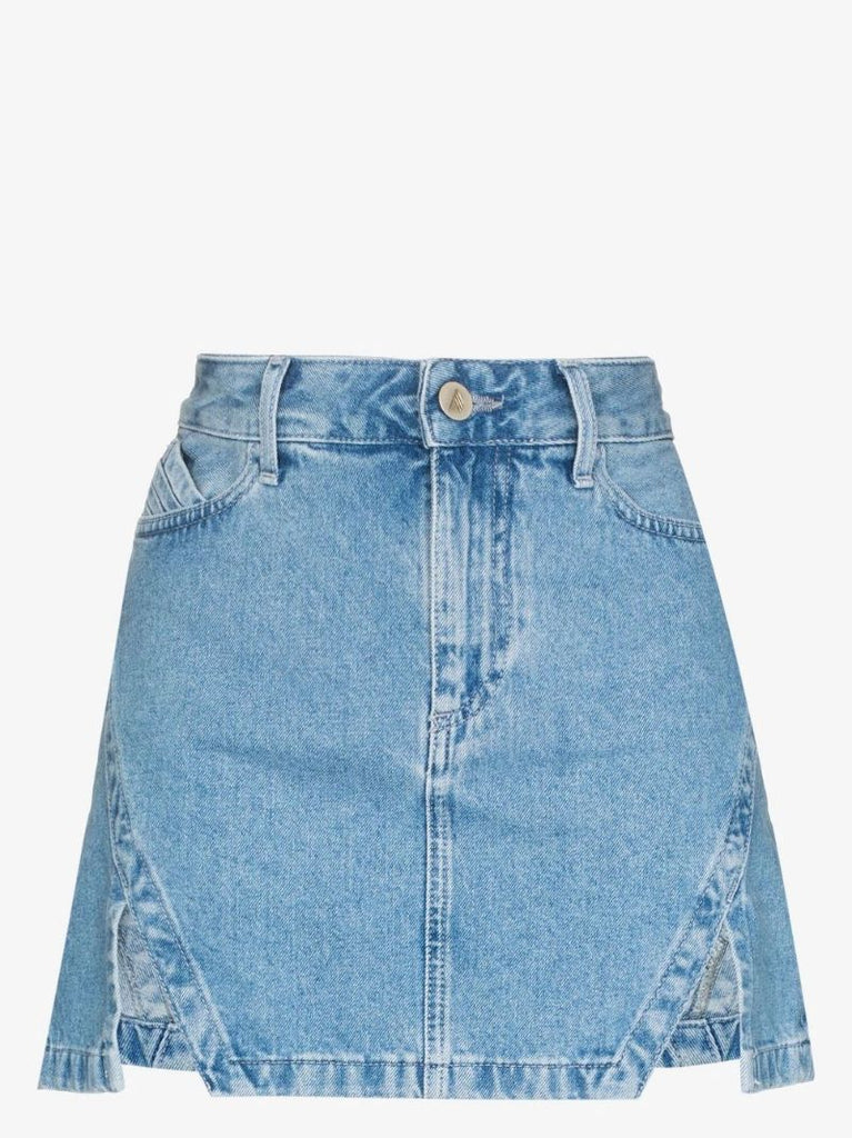 Lula Denim Mini Skirt