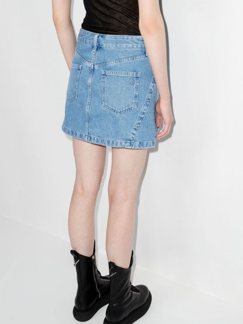 Lula Denim Mini Skirt