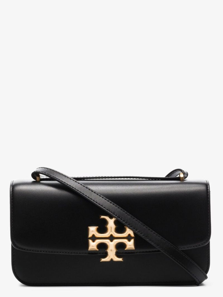 Black Eleanor Small Leather Shoulder Bag
