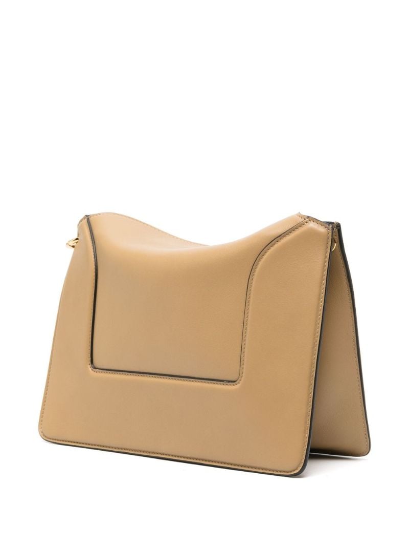 Brown Penelope Leather Cross Body Bag