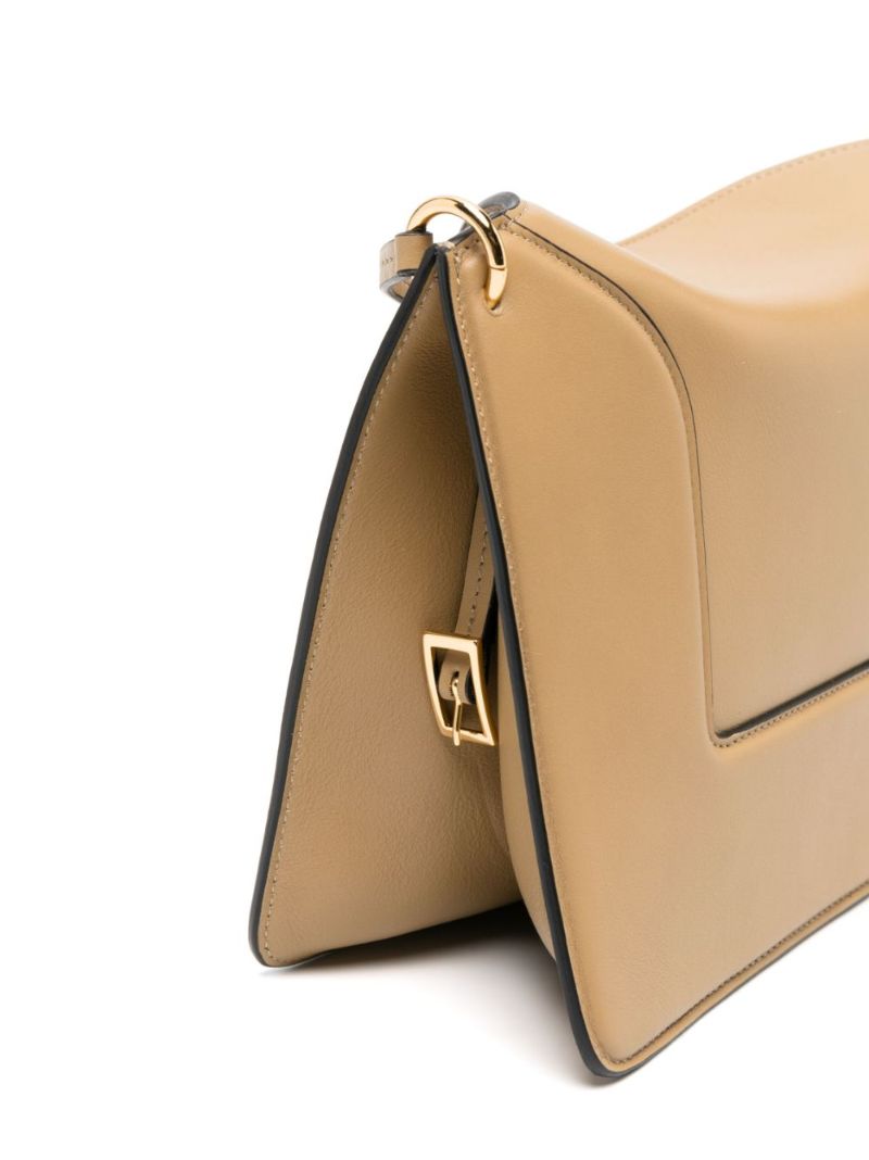 Brown Penelope Leather Cross Body Bag