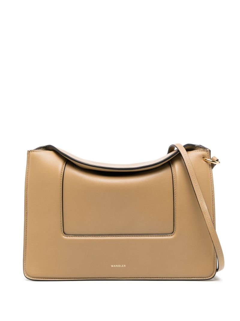 Brown Penelope Leather Cross Body Bag
