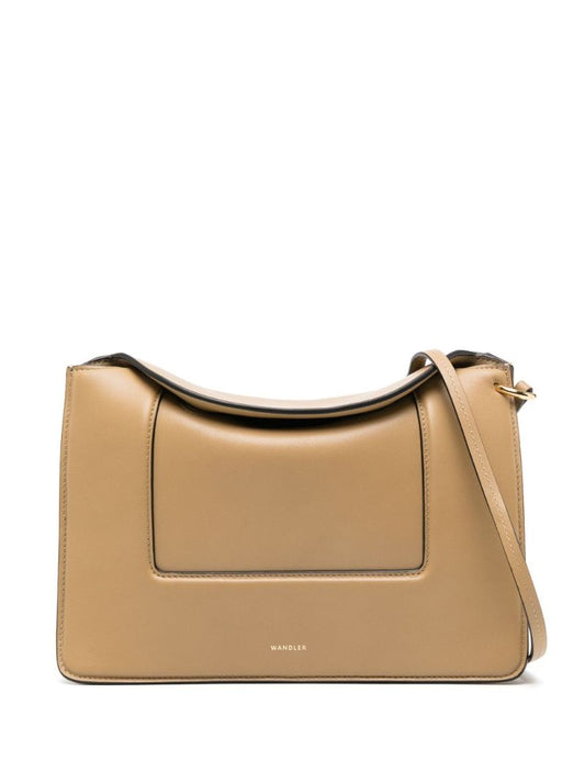 Brown Penelope Leather Cross Body Bag