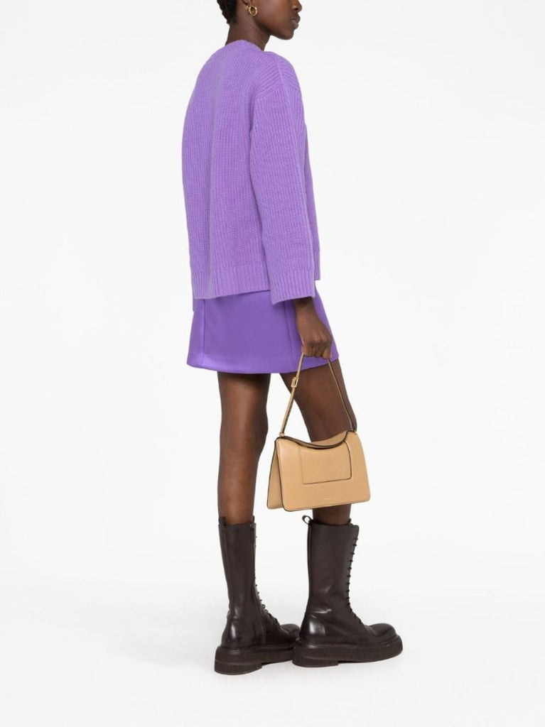 Brown Penelope Leather Cross Body Bag