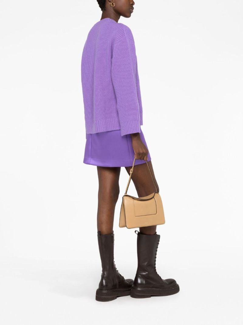 Brown Penelope Leather Cross Body Bag