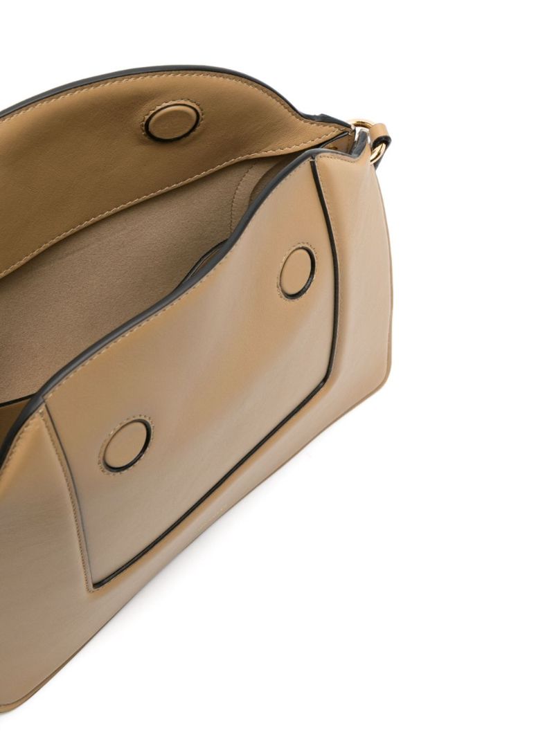Brown Penelope Leather Cross Body Bag